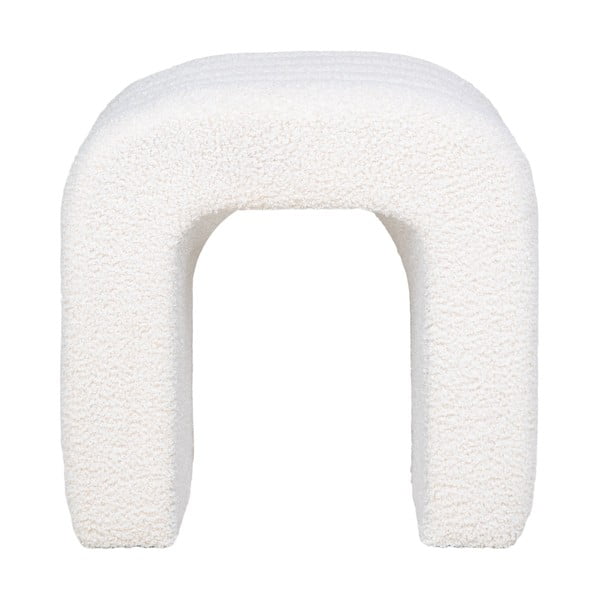 Bel tabure iz tkanine bouclé Colma – House Nordic-image-1