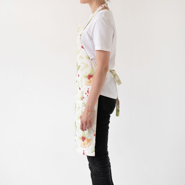 Predpasnik Linen Tales Daily Apron Merry, 80 x 55 cm-image-1