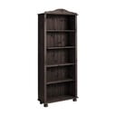 Rjav regal iz masivnega bora 70x181 cm Ella – Støraa
