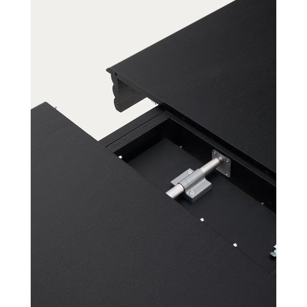 Raztegljiva jedilna miza z dodatno ploščo v hrastovem dekorju 90x200 cm Lenon – Kave Home-image-4