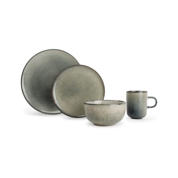 Jedilni servis 16 ks iz kamenine za 4 osebe Meridian – Salt&Pepper-image-4