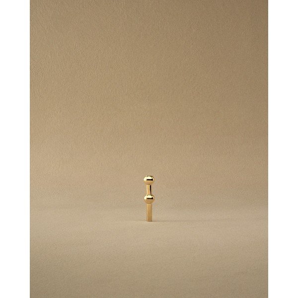 Medeninasta kovinska vaza (višina 10 cm) Nagel – STOFF Nagel-image-4