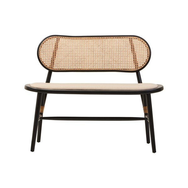 Oblazinjena klop v naravni barvi Cebu – Premier Housewares-image-2