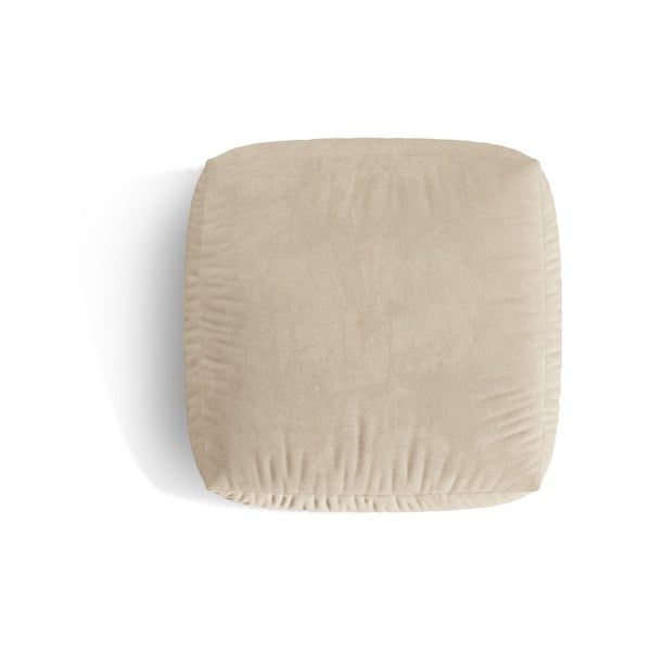 Bež žameten modularni otoman Martina – Micadoni -image-2