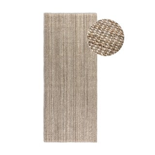Bež tekač iz jute 80x200 cm Bouclé – Hanse Home
