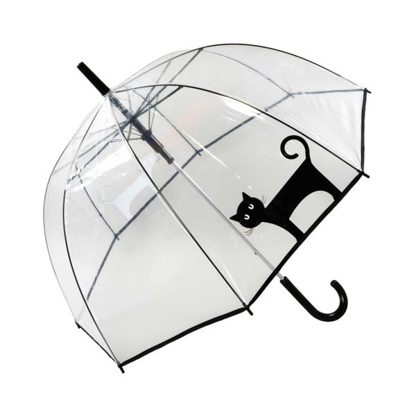 Prozoren dežnik za mačke v kletki, ⌀ 84 cm
