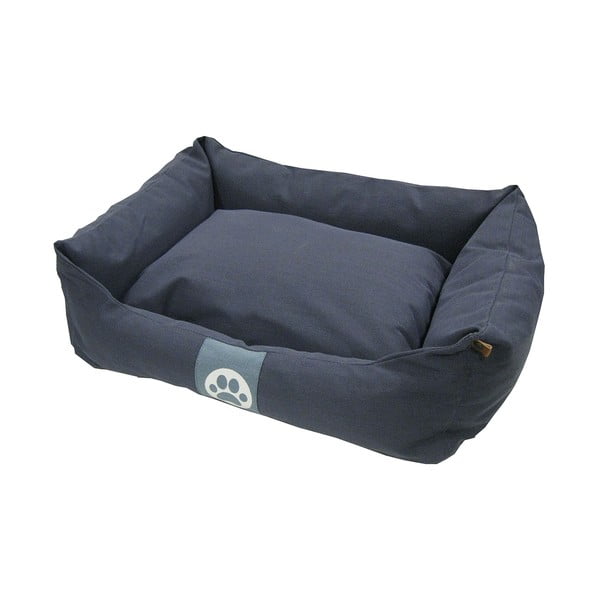 Mornarsko modra postelja za psa OVERSEAS Navy M, 70 x 60 cm