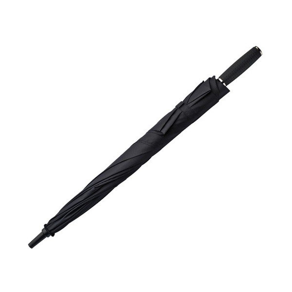 Črni dežnik za golf za dve osebi Ambiance Falconetti, dolžina 150 cm-image-2