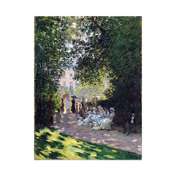 Claude Monet - Park Monceau, 40x30 cm