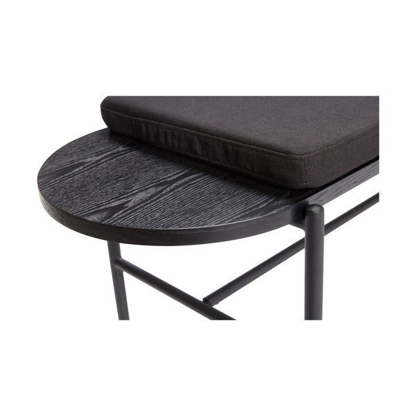 Črna klop Norm – Hübsch-image-1