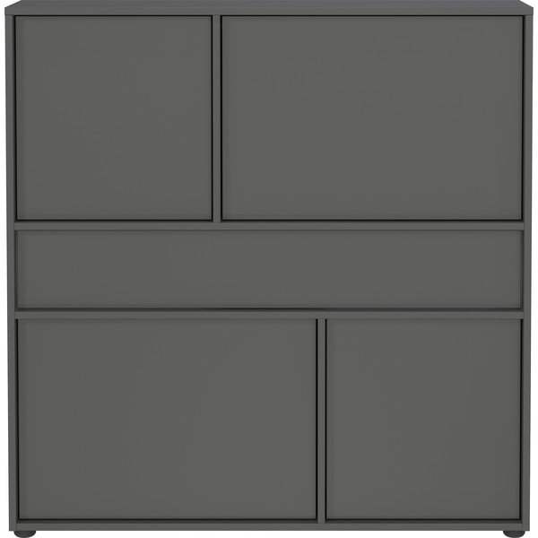 Antracitno siva omarica 105x108x25 cm Ameca 2.0 – Germania-image-3