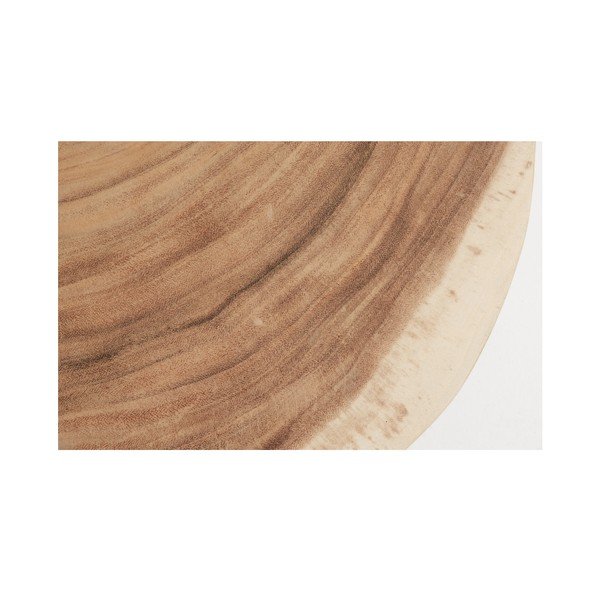 Okrogla stranska mizica iz masivnega munggur lesa ø 65 cm Wellcres – Kave Home-image-4