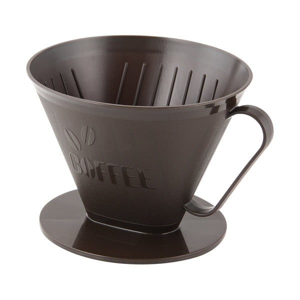 Rjavo držalo za filter za kavo št. 4 Fackelmann Coffee & Tea