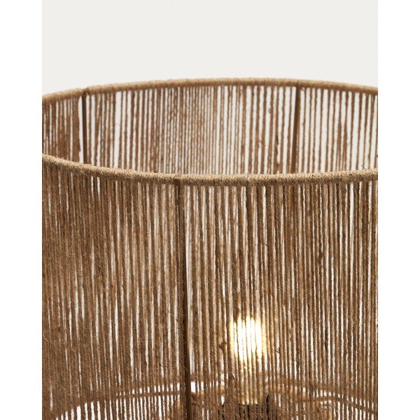 Namizna svetilka v naravni barvi s senčilom iz jute (višina 54 cm) Pontos – Kave Home-image-3