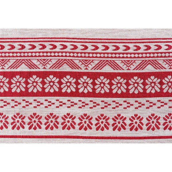 Rdeče-bež zavesa 140x255 cm Doina – Mendola Fabrics-image-4