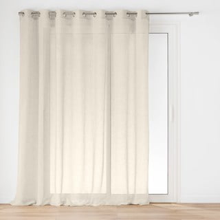 Prosojna zavesa v naravni barvi 240x240 cm Carlin – douceur d'intérieur