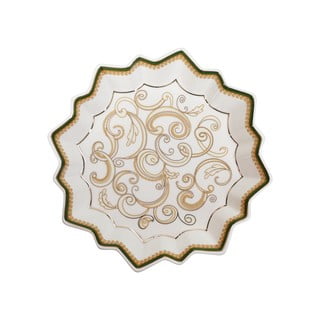 Beli porcelanski krožnik ø 23,5 cm Vassoio - Brandani