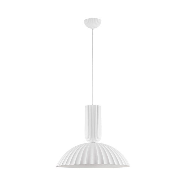 Bela lončena viseča svetilka ø 50 cm Ammos – Nova Luce