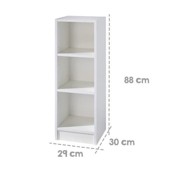Bel otroški regal 29x88 cm Maren – Roba-image-3