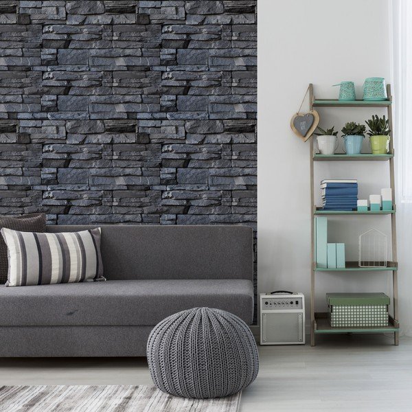 Dekorativna stenska nalepka Ambiance Volcanic Stone, 40 x 40 cm-image-2