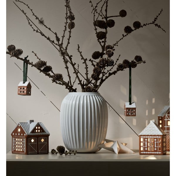 Keramični okraski za jelko v kompletu 2 ks 5 cm Gingerbread – Kähler Design-image-1