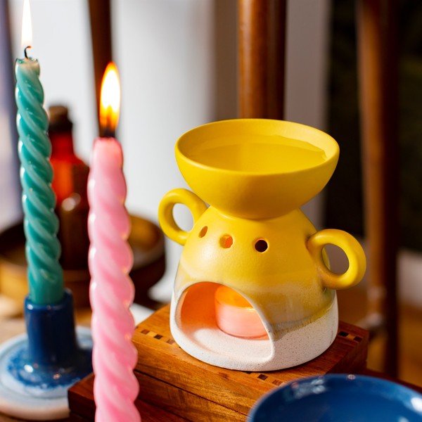 Rumena aromaterapevtska svetilka Sass & Belle Bohemian Home Mojave-image-1