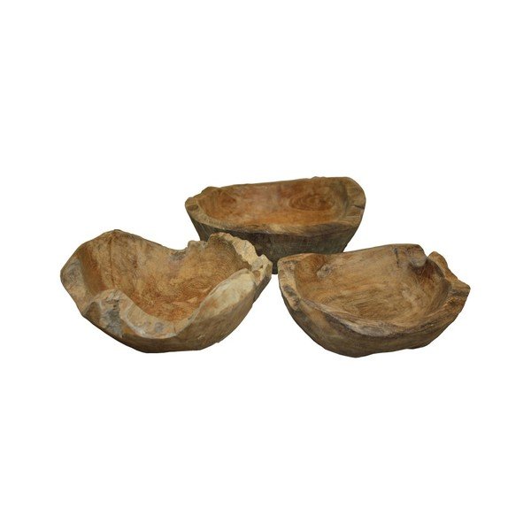 Skleda za sadje iz tikovine HSM collection Mara, ⌀ 20 cm-image-4