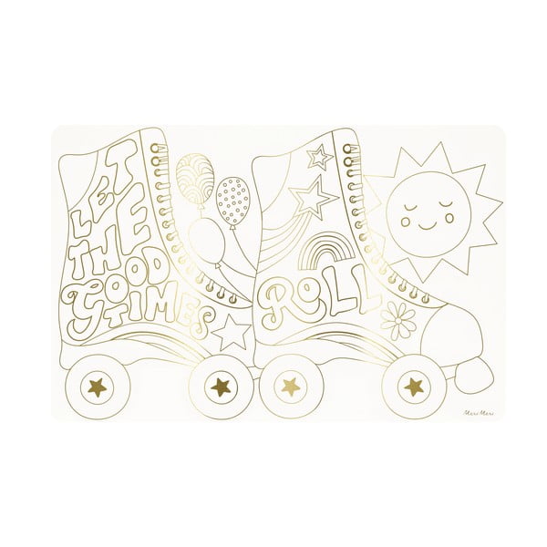 Papirnati pogrinjki v kompletu 8 ks 28x42.5 cm Happy Icons – Meri Meri-image-4