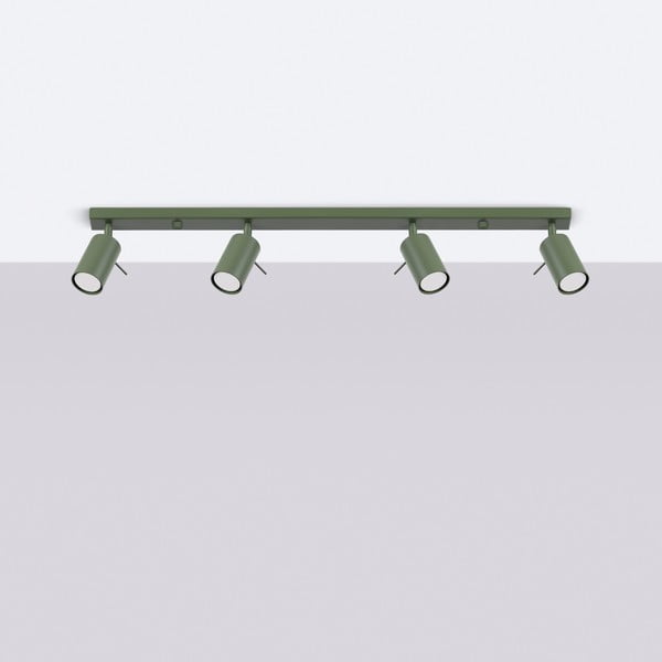 Zeleno točkovno svetilo 6x81 cm Etna – Sollux-image-4