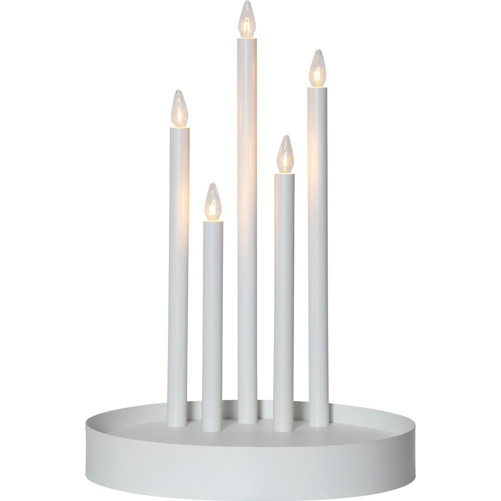 LED svečnik z vtikačem (višina 46 cm) Deco