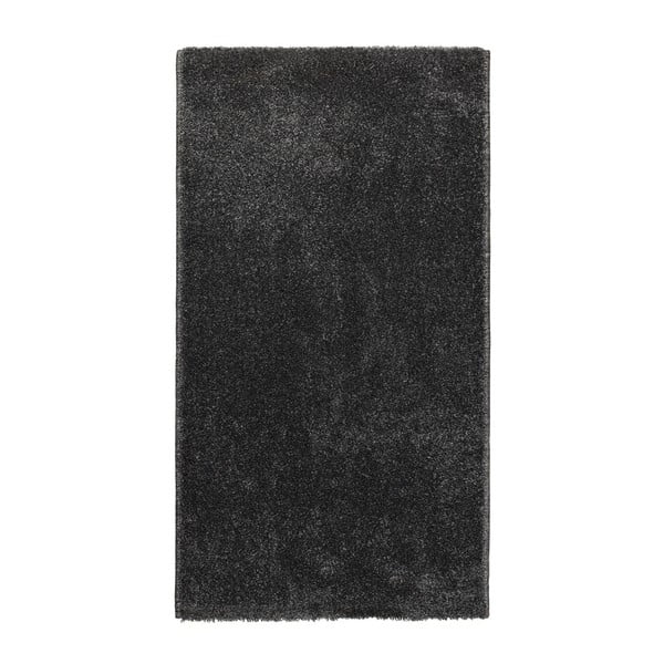 Temno siva preproga Universal Velour, 57 x 110 cm