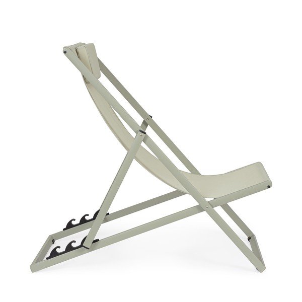 Sivorjav kovinski vrtni ležalnik Taylor – Bizzotto-image-2