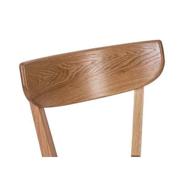 Hrastov jedilni stol s črnim sedežem Arch - Bonami Selection-image-4