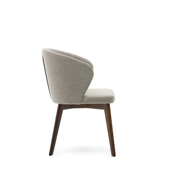 Bež oblazinjen jedilni stol Darice – Kave Home-image-2