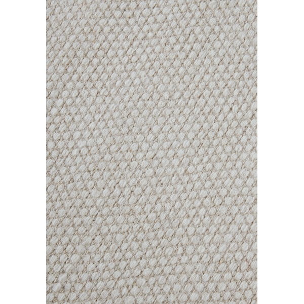 Kremno bela ročno tkana preproga iz mešanice volne 190x280 cm Pradesh Natural White – Elle Decoration-image-4