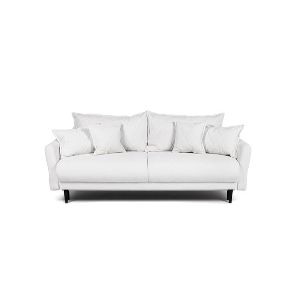 Bela raztegljiva sedežna garnitura 215 cm Bjork – Bonami Selection