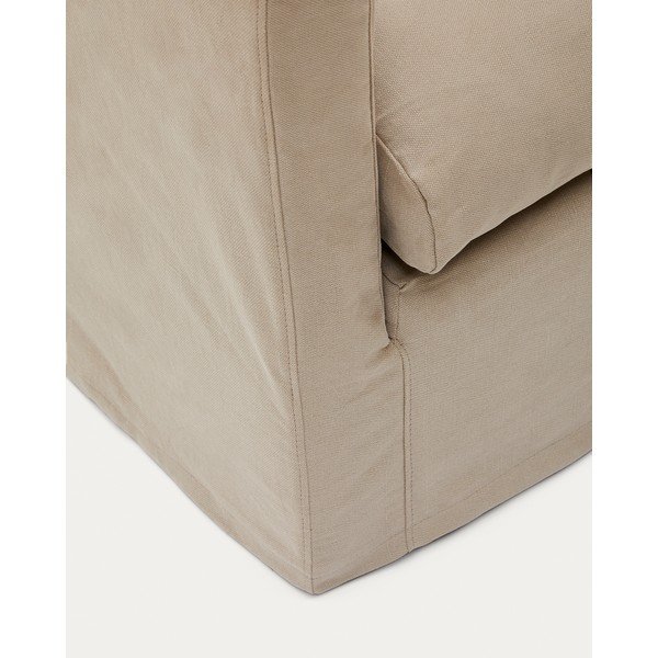 Bež prevleka 92 cm Nora – Kave Home-image-3