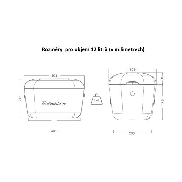 Rožnata hladilna torba 12 l Pop – Polarbox-image-4