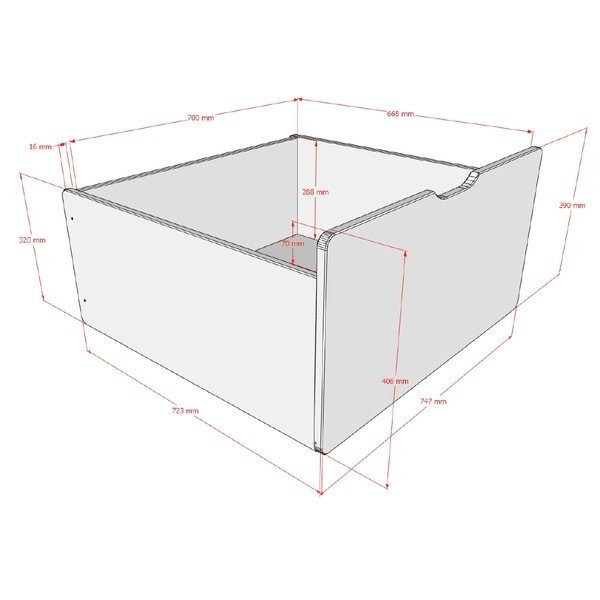 Bel dodatek za otroško posteljo Primo – Vipack-image-2