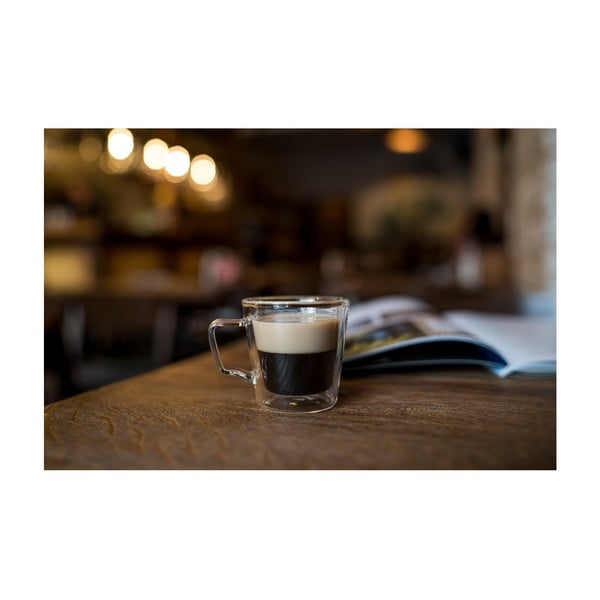 Steklene skodelice za espresso z dvojno steno v kompletu 2 ks 80 ml Diva – Vialli Design-image-4