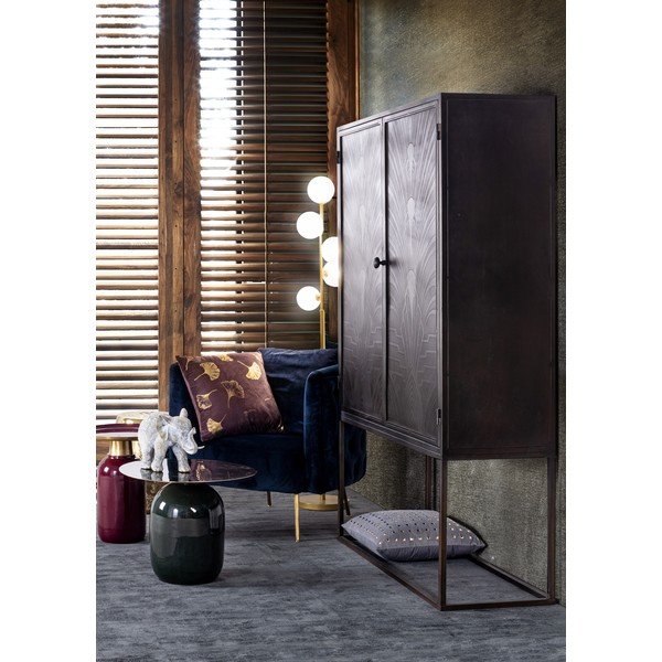 Stoječa svetilka v zlati barvi s steklenim senčilom (višina 156,5 cm) Balls – Bizzotto-image-2