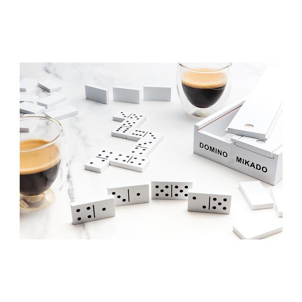 Komplet 2 družabnih iger XD Design Mikado in Domino-image-2