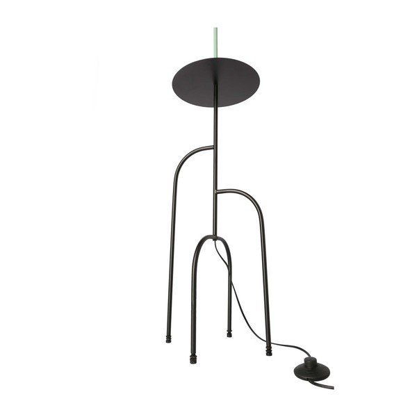 Zeleno-črna talna svetilka (višina 175 cm) Ravello - Candellux Lighting-image-3