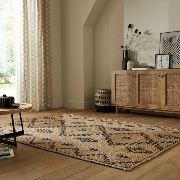 Preproga iz jute v naravni barvi 120x170 cm Rowen – Flair Rugs-image-1