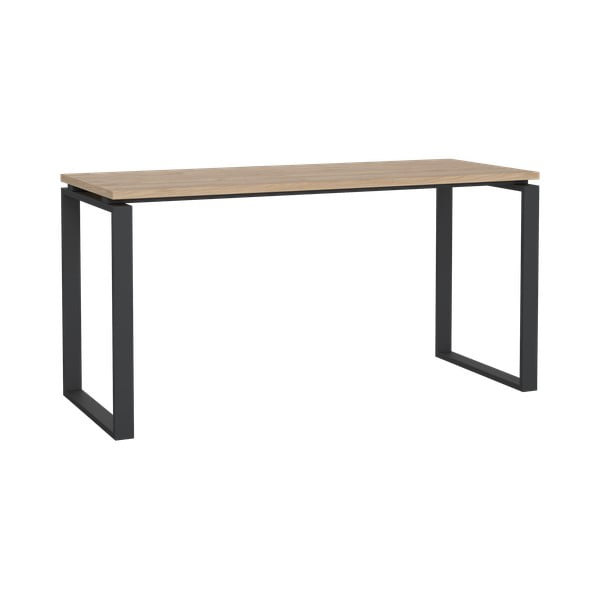 Pisalna miza z mizno ploščo v hrastovem dekorju 60x150 cm Sign – Tvilum-image-2