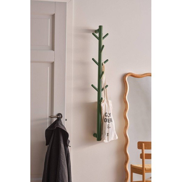 Zelen stenski obešalnik iz masivnega bora 21 cm Eddison – Jotex-image-1