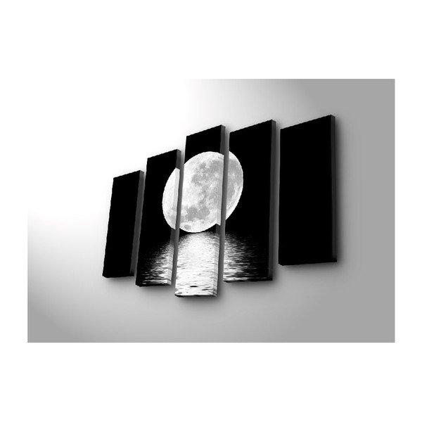 Večdelna slika Bela luna, 105 x 70 cm-image-1