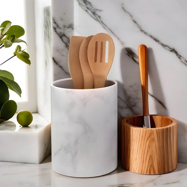 Stojalo za kuhinjske pripomočke iz nerjavečega jekla Easton – Premier Housewares-image-1