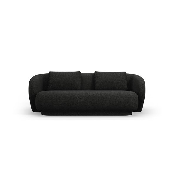 Črna sedežna garnitura 169 cm Camden – Cosmopolitan Design