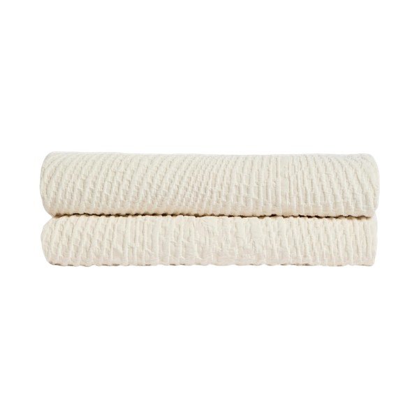 Kremno belo pregrinjalo 240x260 cm Raylo – Kave Home